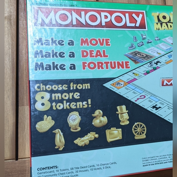 Monopoly Token Madness Board Game Brand New Sealed - Picture 3 of 6